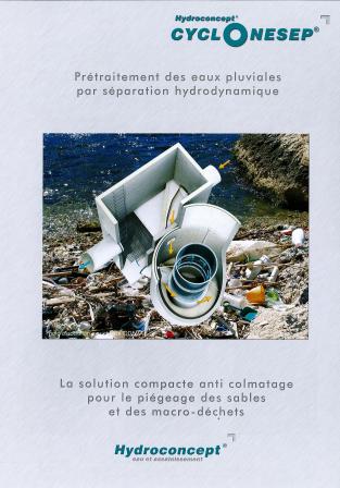 Sparateurs hydrodynamique CYCLONESEP
