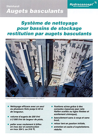 Systme de nettoyage par Augets basculants