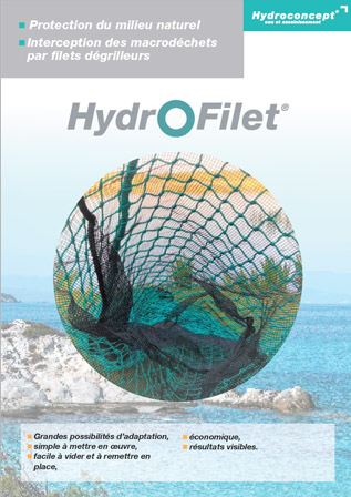 Dispositif de dégrillage par filet filtrant HYDROFILET