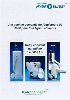 rgulateurs de dbit HYDROSLIDE